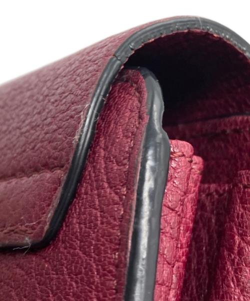 Chloe（クロエ）Chloe (クロエ) ドリュー長財布 レッドの古着・服飾アイテム