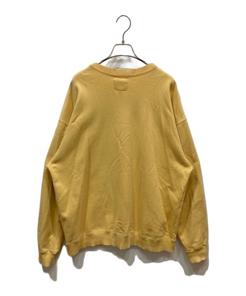 moussy（マウジー）moussy (マウジー) SOPH. F.C.R.B by KYNE クルーネックスウェット イエロー サイズ:FREEの古着・服飾アイテム