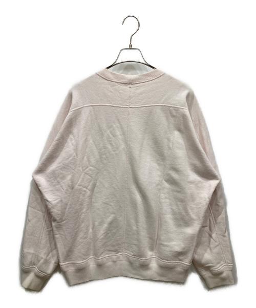 BLAMINK（ブラミンク）BLAMINK (ブラミンク) 裏毛ロゴロングスリーブプルオーバー ピンク サイズ:SIZE 1の古着・服飾アイテム