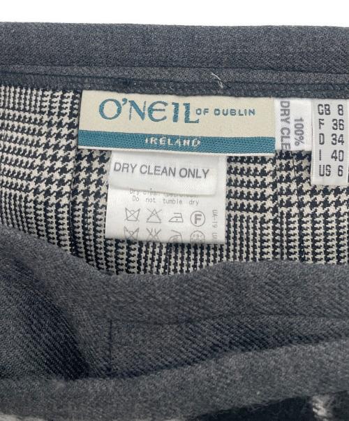 O'NEILL（オニール）O'NEILL (オニール) コンビ ミニスカート グレー サイズ:36の古着・服飾アイテム