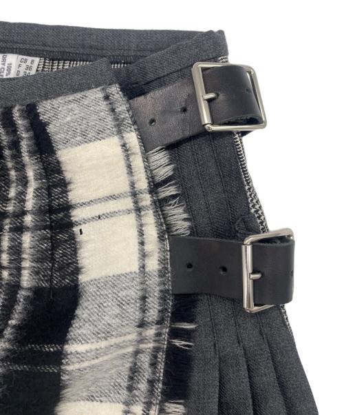 O'NEILL（オニール）O'NEILL (オニール) コンビ ミニスカート グレー サイズ:36の古着・服飾アイテム