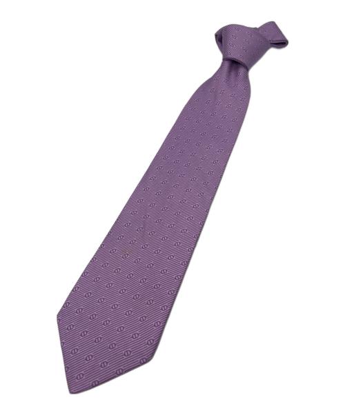 HERMES（エルメス）HERMES (エルメス) ネクタイ パープル サイズ:不明の古着・服飾アイテム