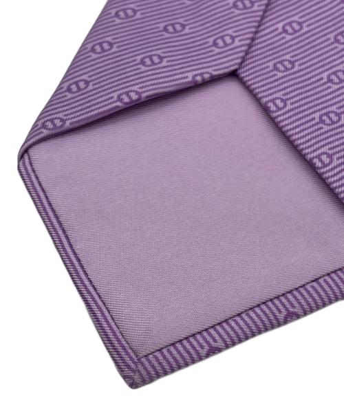 HERMES（エルメス）HERMES (エルメス) ネクタイ パープル サイズ:不明の古着・服飾アイテム