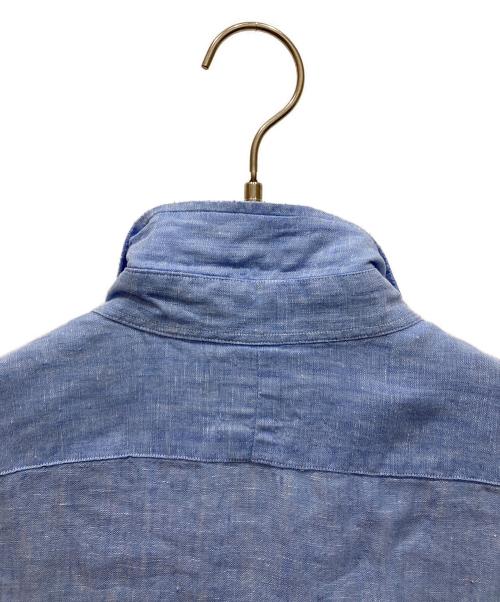 POLO RALPH LAUREN（ポロ・ラルフローレン）POLO RALPH LAUREN (ポロ・ラルフローレン) リネンシャツ スカイブルー サイズ:SIZE Lの古着・服飾アイテム