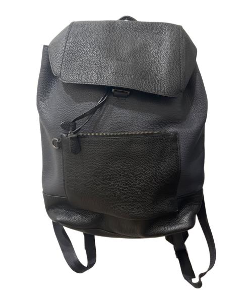 COACH（コーチ）COACH (コーチ) マンハッタン バックパック ネイビー×ブラックの古着・服飾アイテム