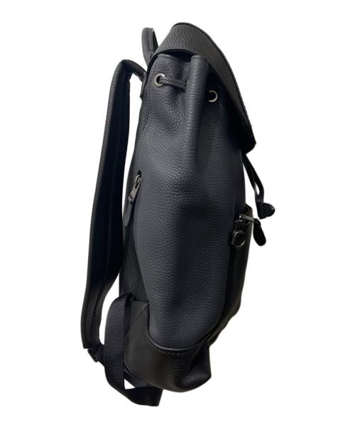 COACH（コーチ）COACH (コーチ) マンハッタン バックパック ネイビー×ブラックの古着・服飾アイテム