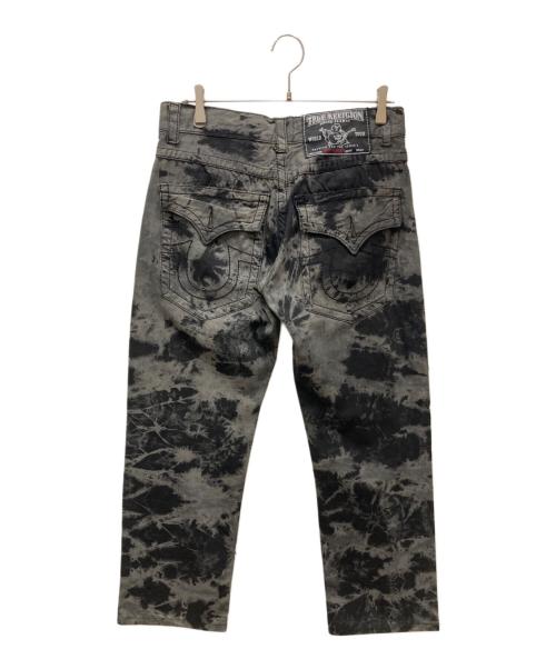 TRUE RELIGION（トゥルー レリジョン）TRUE RELIGION (トゥルー レリジョン) タイダイ 染めデニム ブラック サイズ:32の古着・服飾アイテム