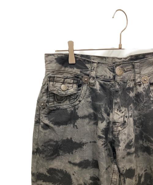 TRUE RELIGION（トゥルー レリジョン）TRUE RELIGION (トゥルー レリジョン) タイダイ 染めデニム ブラック サイズ:32の古着・服飾アイテム