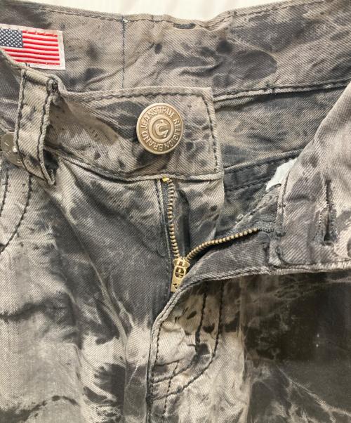 TRUE RELIGION（トゥルー レリジョン）TRUE RELIGION (トゥルー レリジョン) タイダイ 染めデニム ブラック サイズ:32の古着・服飾アイテム