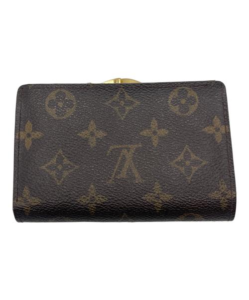 LOUIS VUITTON（ルイ ヴィトン）LOUIS VUITTON (ルイ ヴィトン) 2つ折り財布　モノグラム　ポルトモネ・ビエ・ヴィエノワ ブラウンの古着・服飾アイテム