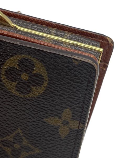 LOUIS VUITTON（ルイ ヴィトン）LOUIS VUITTON (ルイ ヴィトン) 2つ折り財布　モノグラム　ポルトモネ・ビエ・ヴィエノワ ブラウンの古着・服飾アイテム