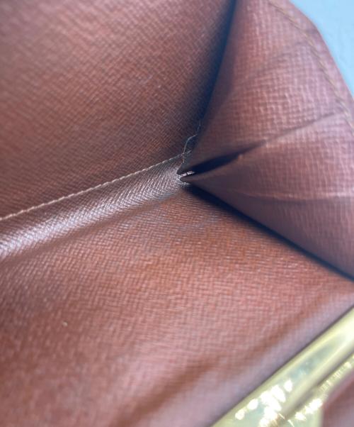 LOUIS VUITTON（ルイ ヴィトン）LOUIS VUITTON (ルイ ヴィトン) 2つ折り財布　モノグラム　ポルトモネ・ビエ・ヴィエノワ ブラウンの古着・服飾アイテム