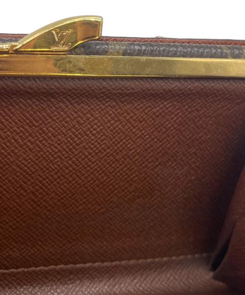 LOUIS VUITTON（ルイ ヴィトン）LOUIS VUITTON (ルイ ヴィトン) 2つ折り財布　モノグラム　ポルトモネ・ビエ・ヴィエノワ ブラウンの古着・服飾アイテム