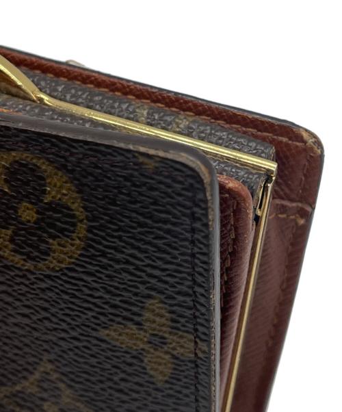 LOUIS VUITTON（ルイ ヴィトン）LOUIS VUITTON (ルイ ヴィトン) 2つ折り財布　モノグラム　ポルトモネ・ビエ・ヴィエノワ ブラウンの古着・服飾アイテム