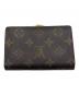 LOUIS VUITTON (ルイ ヴィトン) 2つ折り財布　モノグラム　ポルトモネ・ビエ・ヴィエノワ ブラウン：15000円