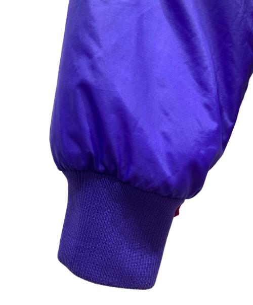 Columbia（コロンビア）Columbia (コロンビア) リバーシブル中綿ジャケット ネイビー×バイオレット サイズ:Ⅼの古着・服飾アイテム