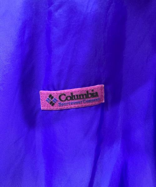 Columbia（コロンビア）Columbia (コロンビア) リバーシブル中綿ジャケット ネイビー×バイオレット サイズ:Ⅼの古着・服飾アイテム