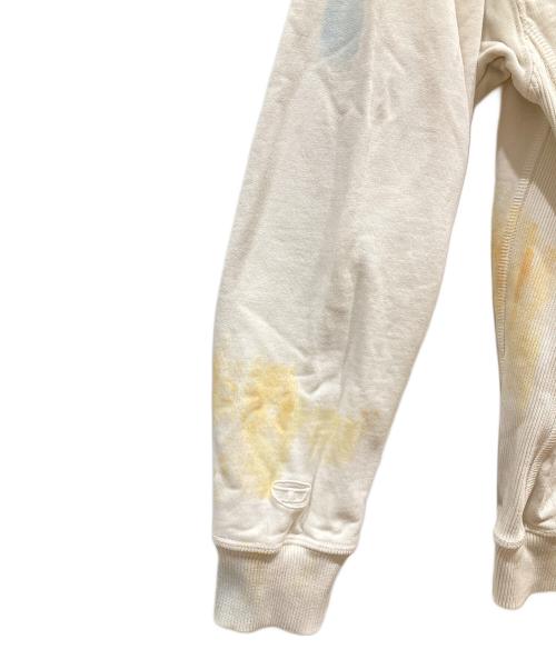 DIESEL（ディーゼル）DIESEL (ディーゼル) タイダイ柄パーカー ホワイト サイズ:SIZE XXSの古着・服飾アイテム