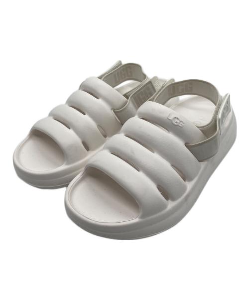 UGG（アグ）UGG (アグ) サンダル ホワイト サイズ:SIZE 5の古着・服飾アイテム