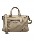 COACHコーチ）の古着「2WAYバッグ」｜アイボリー