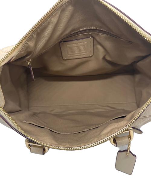 COACH（コーチ）COACH (コーチ) 2WAYバッグ アイボリーの古着・服飾アイテム