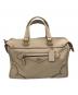 COACH (コーチ) 2WAYバッグ アイボリー：12000円