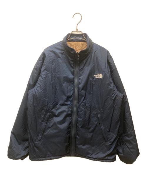 THE NORTH FACE（ザ ノース フェイス）THE NORTH FACE (ザ ノース フェイス) リバーシブルエクストリームパイルフリースジャケット ベージュ×ネイビー サイズ:SIZE Mの古着・服飾アイテム