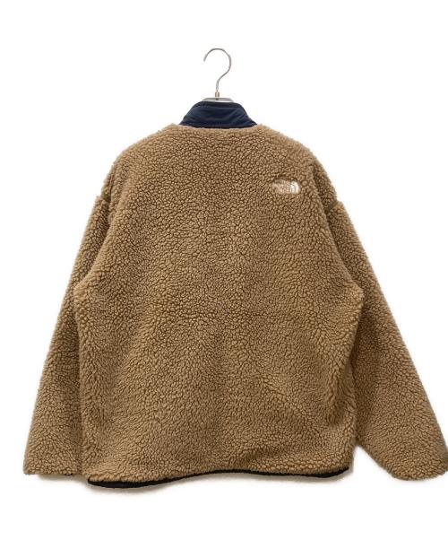 THE NORTH FACE（ザ ノース フェイス）THE NORTH FACE (ザ ノース フェイス) リバーシブルエクストリームパイルフリースジャケット ベージュ×ネイビー サイズ:SIZE Mの古着・服飾アイテム