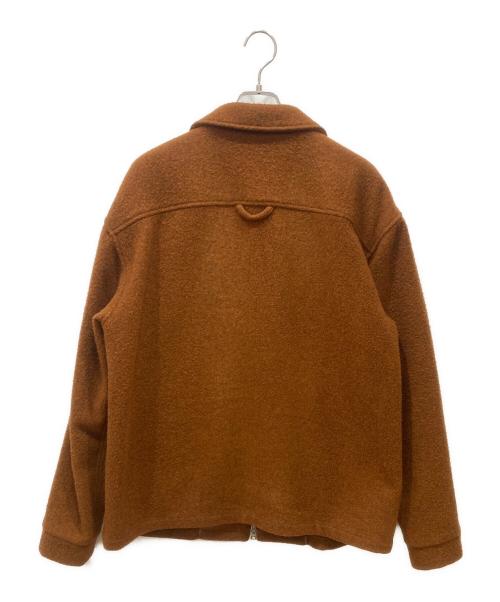 RIER（リア）RIER (リア) FLEECE BLOUSON ブラウン サイズ:Lの古着・服飾アイテム