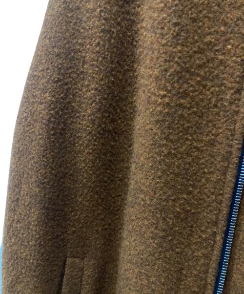 RIER（リア）RIER (リア) FLEECE BLOUSON ブラウン サイズ:Lの古着・服飾アイテム