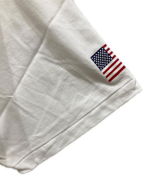 POLO SPORT（ポロスポーツ）POLO SPORT (ポロスポーツ) USAプリントTシャツ ホワイト サイズ:SIZE LLの古着・服飾アイテム