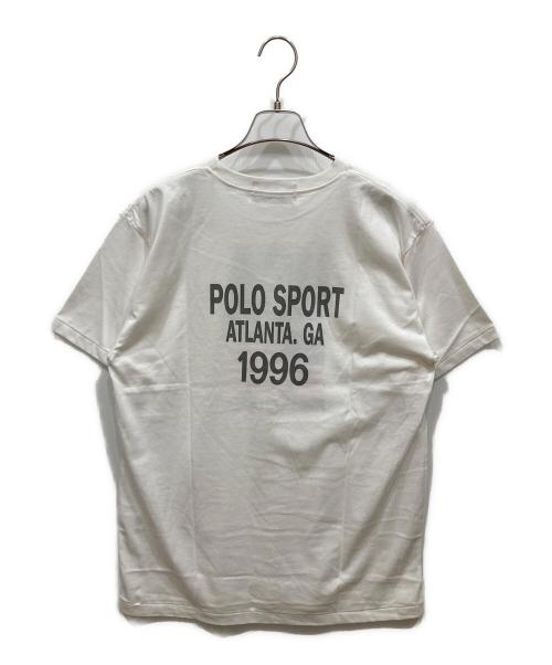 POLO SPORT（ポロスポーツ）POLO SPORT (ポロスポーツ) 両面プリントTシャツ ホワイト サイズ:SIZE Mの古着・服飾アイテム