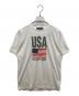 POLO SPORT（ポロスポーツ）の古着「両面プリントTシャツ」｜ホワイト