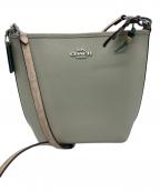 COACHコーチ）の古着「シティ バケット バッグ」｜グリーン
