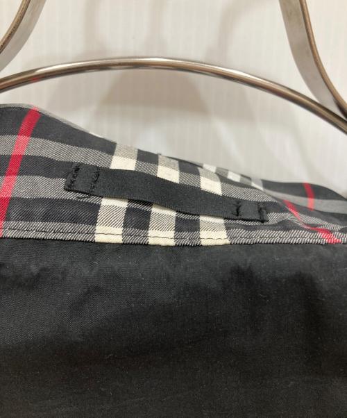 BURBERRY BLACK LABEL（バーバリーブラックレーベル）BURBERRY BLACK LABEL (バーバリーブラックレーベル) ステンカラーコート ブラック サイズ:SIZE Mの古着・服飾アイテム