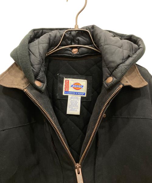 Dickies（ディッキーズ）Dickies (ディッキーズ) フーデットダックジャケット ブラック サイズ:SIZE Mの古着・服飾アイテム