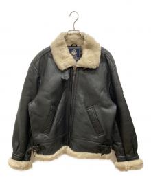 SUNTRY BOSS（サントリーボス）の古着「B-3フライトジャケット」｜ブラック