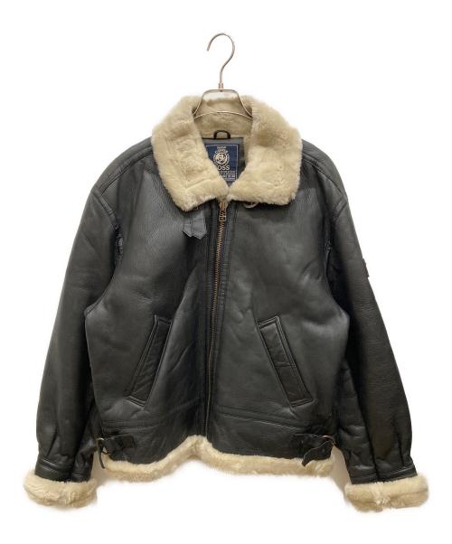 SUNTRY BOSS（サントリーボス）SUNTRY BOSS (サントリーボス) B-3フライトジャケット ブラック サイズ:SIZE Mの古着・服飾アイテム