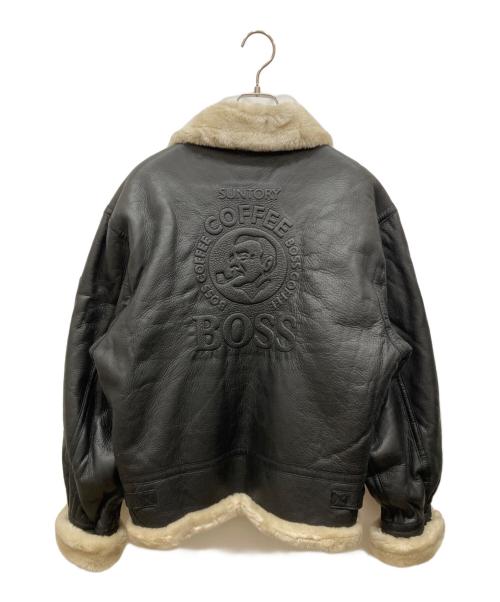 SUNTRY BOSS（サントリーボス）SUNTRY BOSS (サントリーボス) B-3フライトジャケット ブラック サイズ:SIZE Mの古着・服飾アイテム