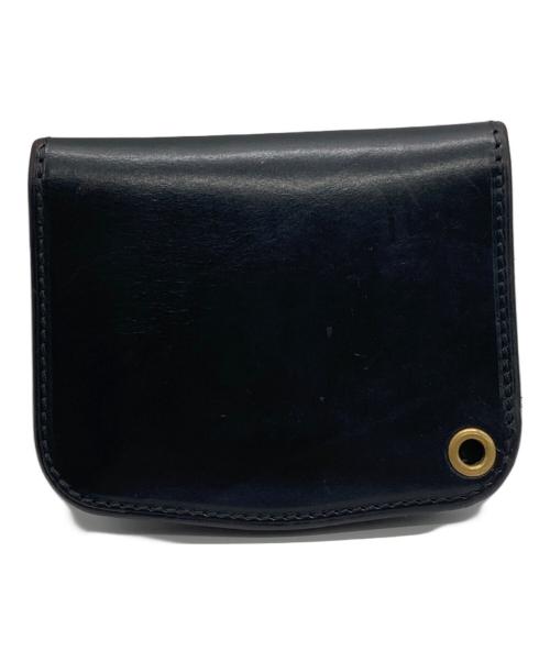 6t leather works（シックスティーレザーワークス）6t leather works (シックスティーレザーワークス) レザーウォレット ブラックの古着・服飾アイテム