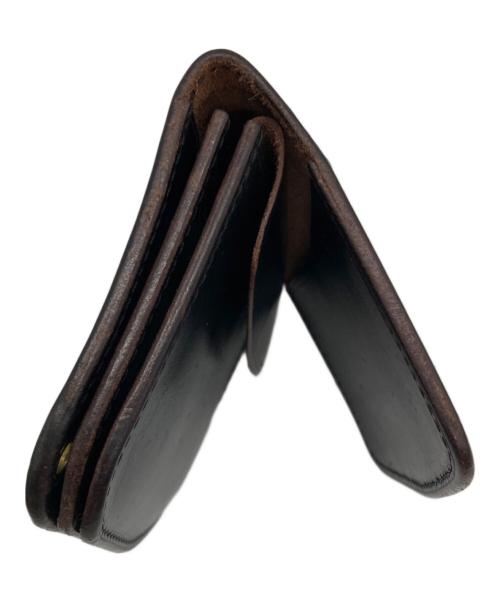 6t leather works（シックスティーレザーワークス）6t leather works (シックスティーレザーワークス) レザーウォレット ブラックの古着・服飾アイテム