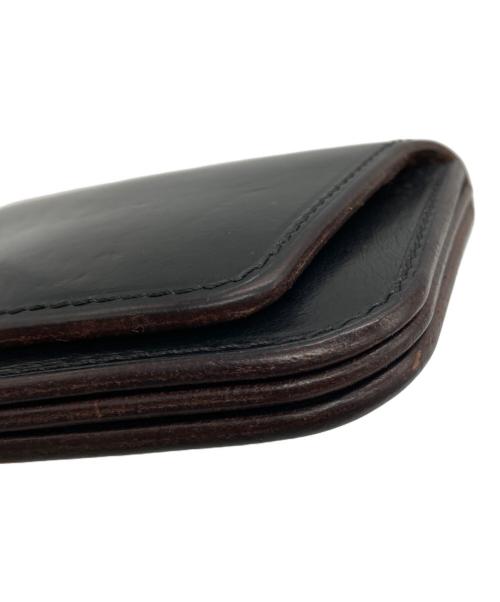 6t leather works（シックスティーレザーワークス）6t leather works (シックスティーレザーワークス) レザーウォレット ブラックの古着・服飾アイテム