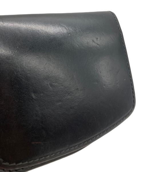 6t leather works（シックスティーレザーワークス）6t leather works (シックスティーレザーワークス) レザーウォレット ブラックの古着・服飾アイテム