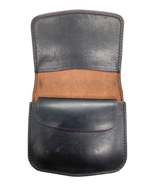 6t leather works（シックスティーレザーワークス）6t leather works (シックスティーレザーワークス) レザーウォレット ブラックの古着・服飾アイテム