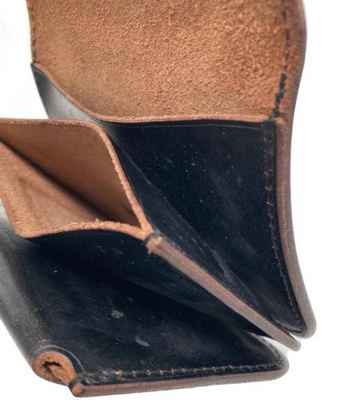 6t leather works（シックスティーレザーワークス）6t leather works (シックスティーレザーワークス) レザーウォレット ブラックの古着・服飾アイテム