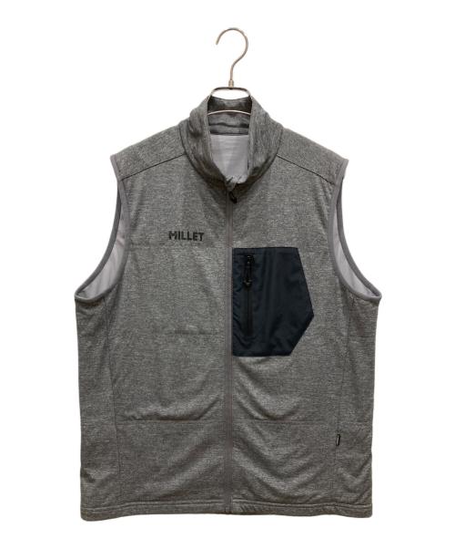 MILLET（ミレー）MILLET (ミレー) アルファ ライト スウェット ベスト グレー サイズ:SIZE Lの古着・服飾アイテム