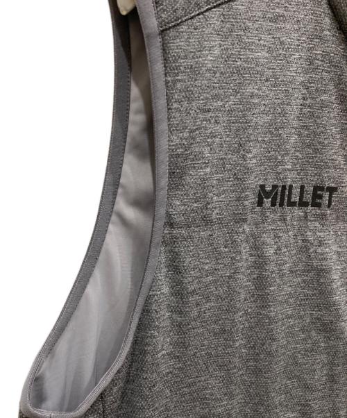MILLET（ミレー）MILLET (ミレー) アルファ ライト スウェット ベスト グレー サイズ:SIZE Lの古着・服飾アイテム