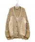 STELLA McCARTNEY（ステラマッカートニー）の古着「切替ニットカーディガン」｜ベージュ