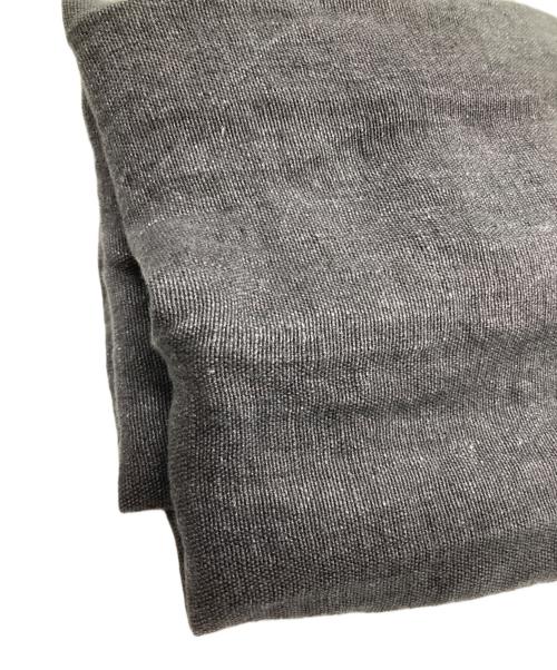 Ron Herman（ロンハーマン）Ron Herman (ロンハーマン) ASAUCE MELER (アソースメレ) 大判リネンストール ブラックの古着・服飾アイテム