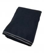 ASAUCE MELERアソースメレ）の古着「パイピングカシミヤストール」｜ブラック